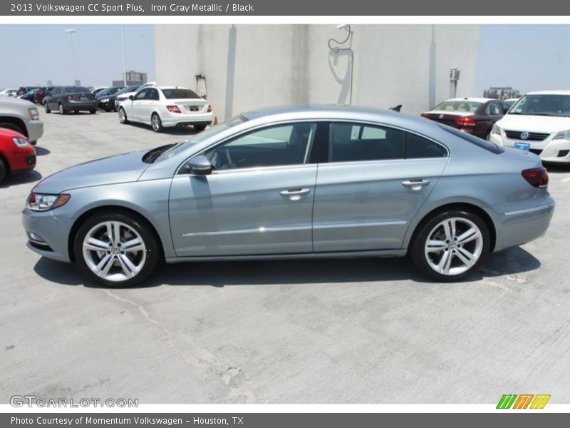 Iron Gray Metallic / Black 2013 Volkswagen CC Sport Plus