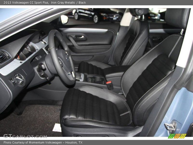 Iron Gray Metallic / Black 2013 Volkswagen CC Sport Plus