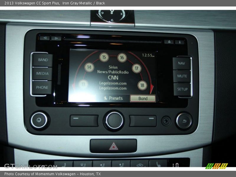 Iron Gray Metallic / Black 2013 Volkswagen CC Sport Plus