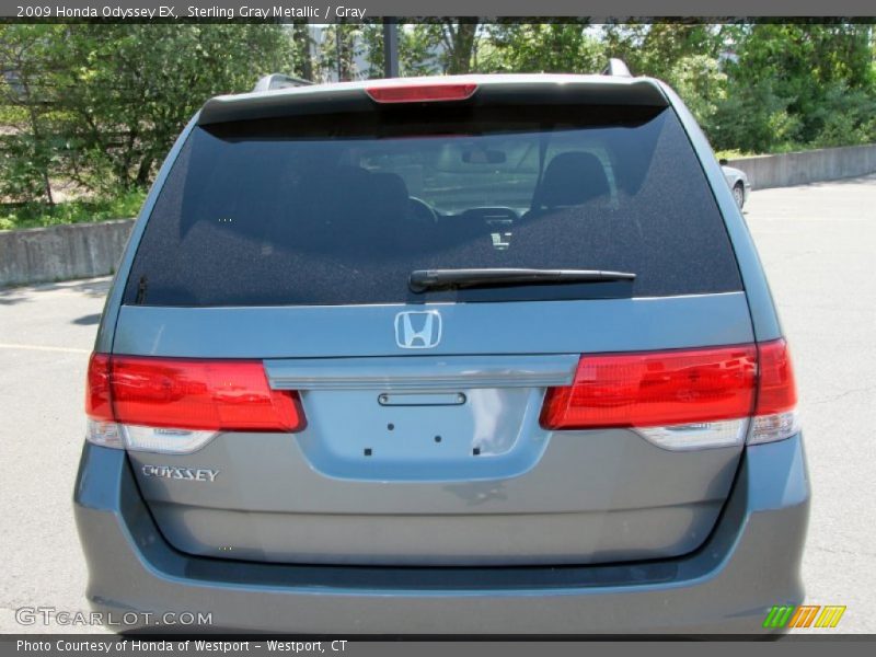 Sterling Gray Metallic / Gray 2009 Honda Odyssey EX