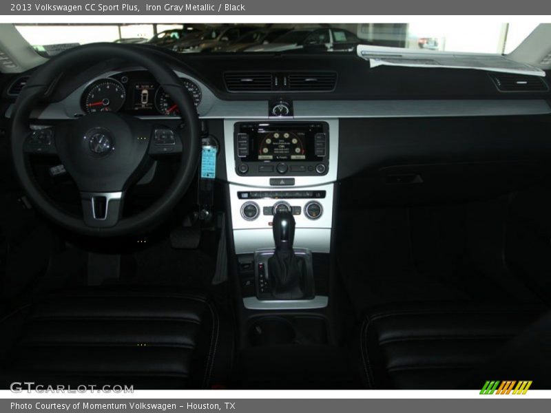 Iron Gray Metallic / Black 2013 Volkswagen CC Sport Plus