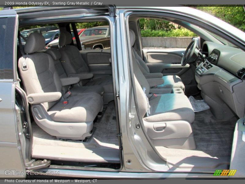 Sterling Gray Metallic / Gray 2009 Honda Odyssey EX