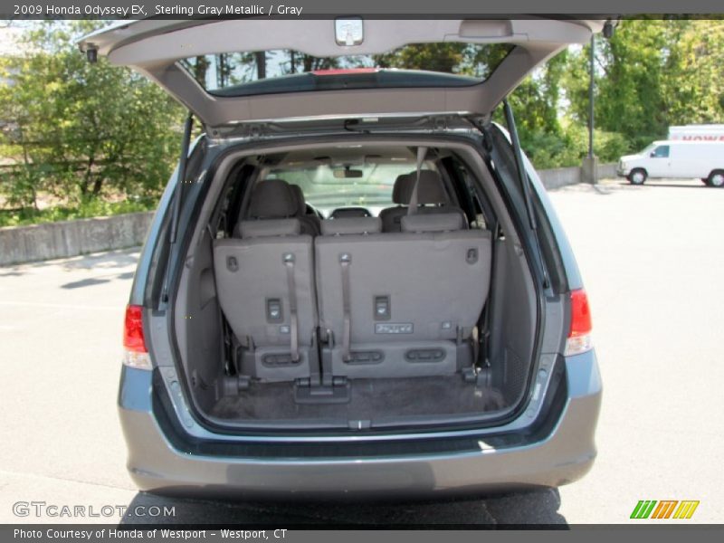 Sterling Gray Metallic / Gray 2009 Honda Odyssey EX