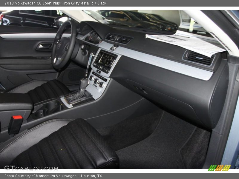 Iron Gray Metallic / Black 2013 Volkswagen CC Sport Plus