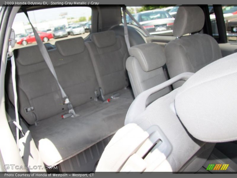 Sterling Gray Metallic / Gray 2009 Honda Odyssey EX