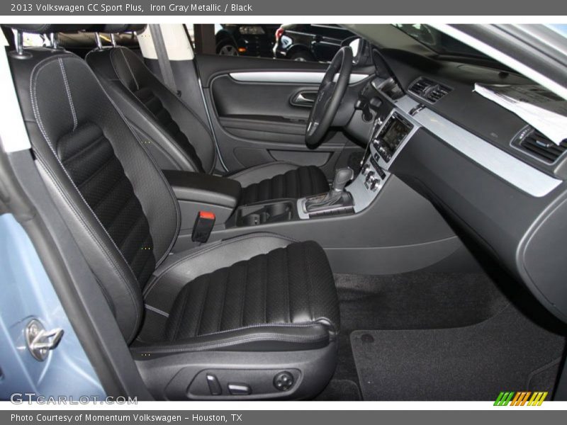 Iron Gray Metallic / Black 2013 Volkswagen CC Sport Plus