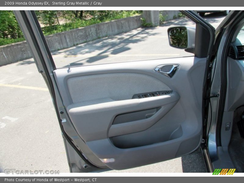 Sterling Gray Metallic / Gray 2009 Honda Odyssey EX