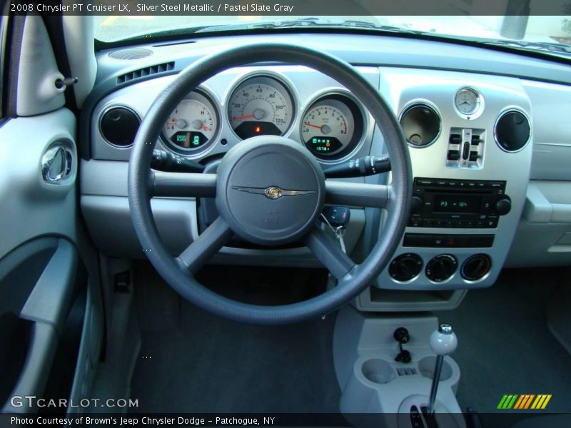 Silver Steel Metallic / Pastel Slate Gray 2008 Chrysler PT Cruiser LX