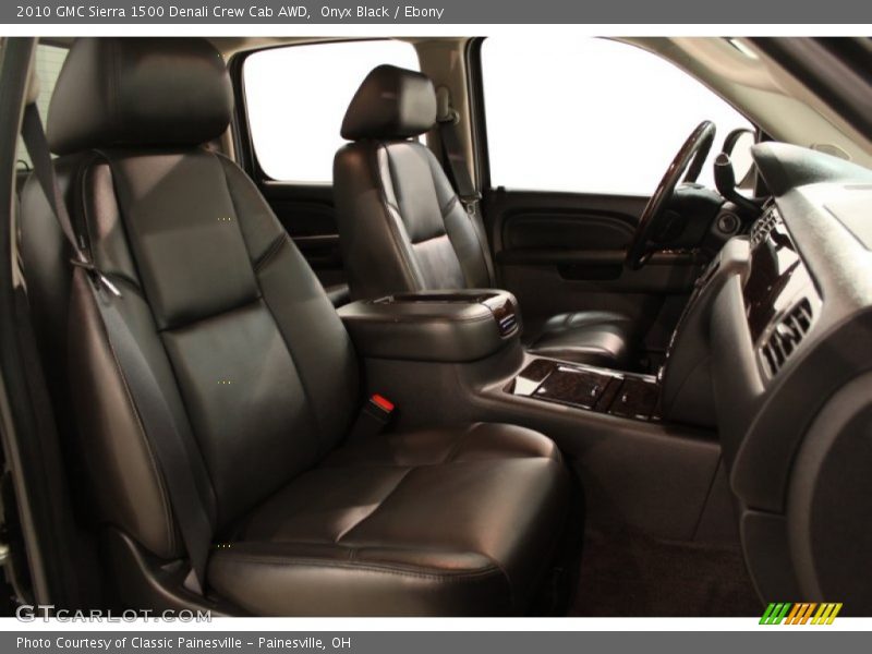 Onyx Black / Ebony 2010 GMC Sierra 1500 Denali Crew Cab AWD