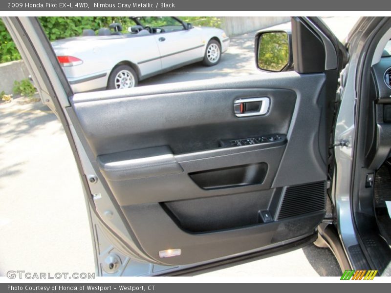 Nimbus Gray Metallic / Black 2009 Honda Pilot EX-L 4WD