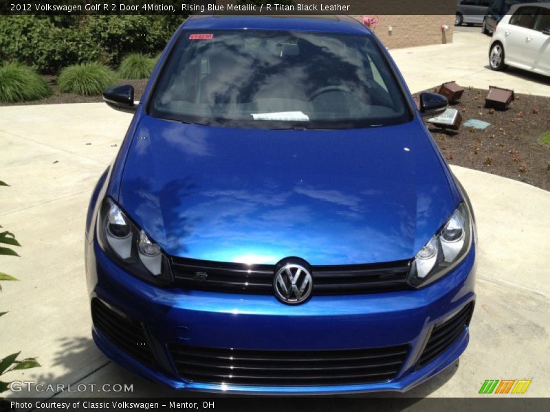  2012 Golf R 2 Door 4Motion Rising Blue Metallic