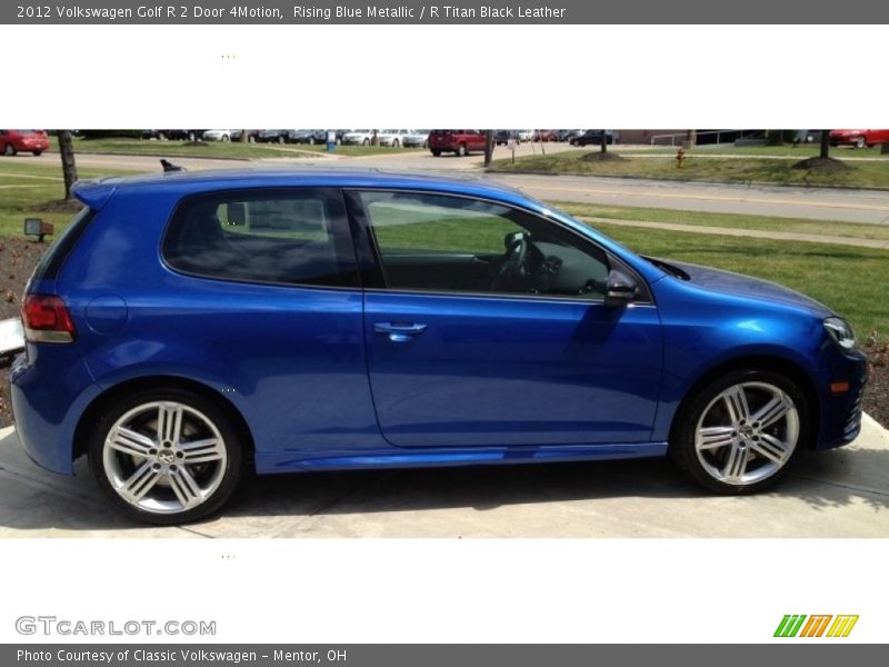  2012 Golf R 2 Door 4Motion Rising Blue Metallic