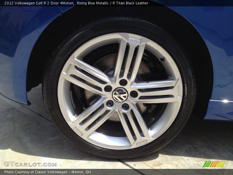  2012 Golf R 2 Door 4Motion Wheel