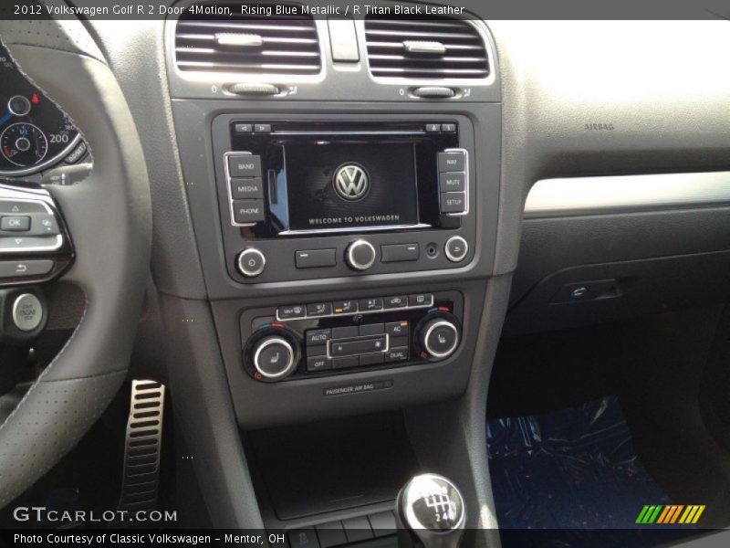 Controls of 2012 Golf R 2 Door 4Motion