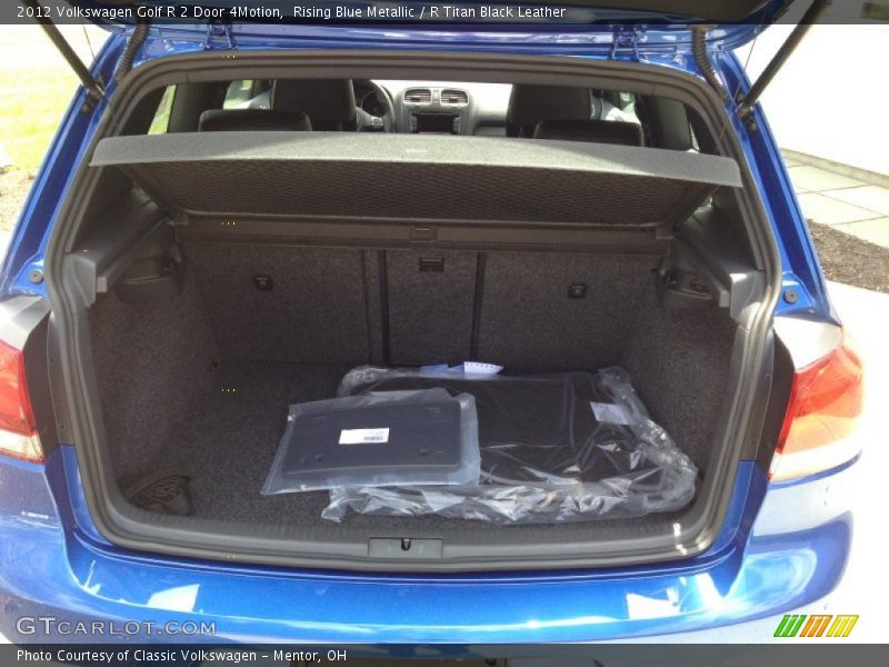 2012 Golf R 2 Door 4Motion Trunk