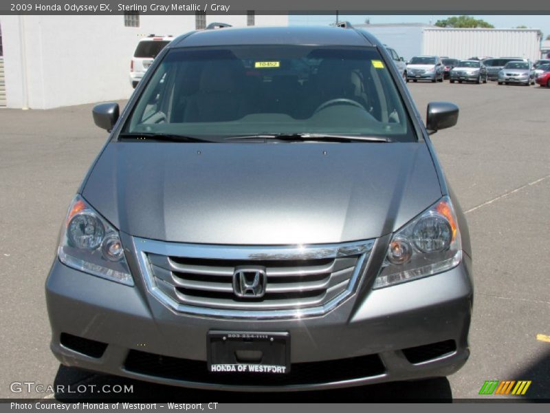 Sterling Gray Metallic / Gray 2009 Honda Odyssey EX