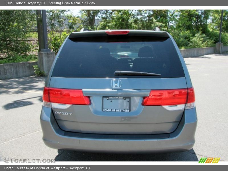 Sterling Gray Metallic / Gray 2009 Honda Odyssey EX