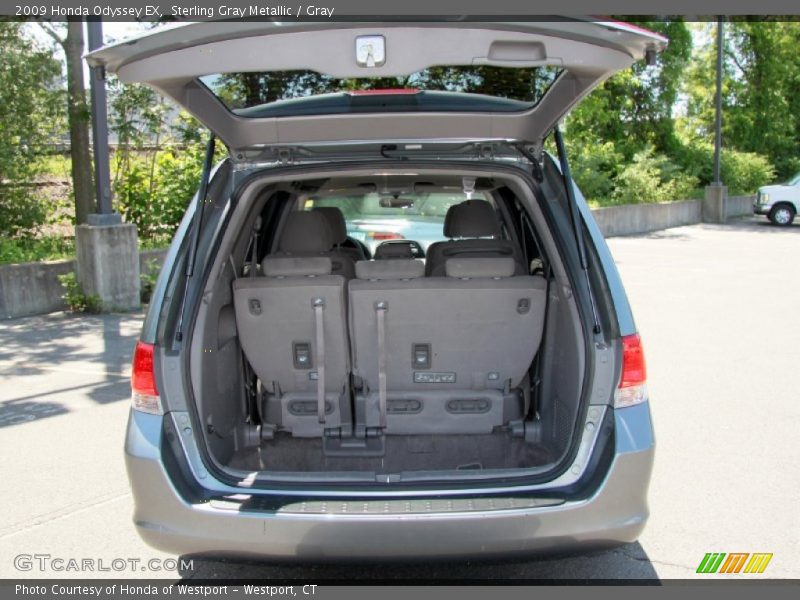 Sterling Gray Metallic / Gray 2009 Honda Odyssey EX