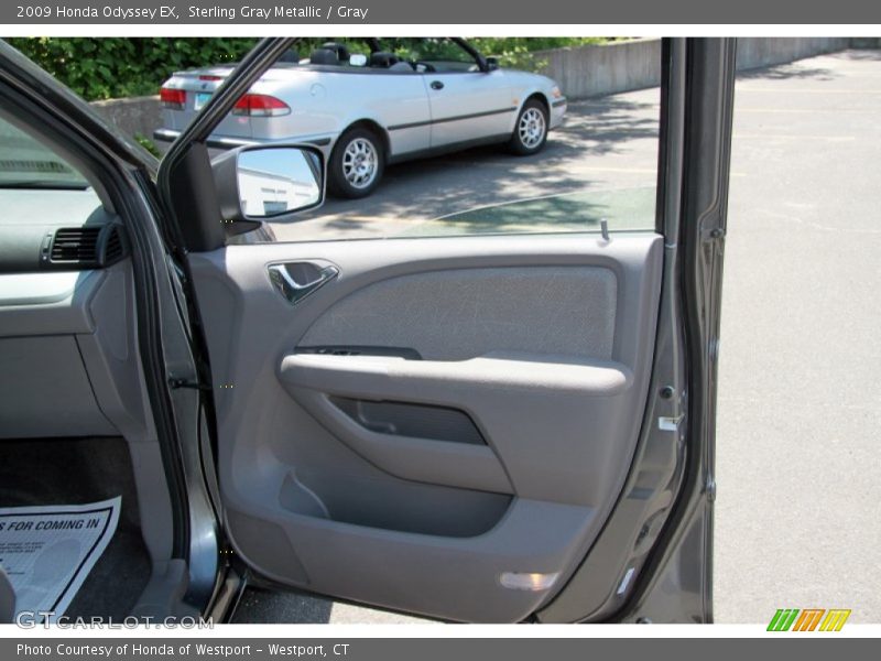 Sterling Gray Metallic / Gray 2009 Honda Odyssey EX