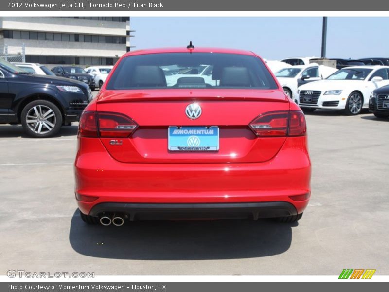 Tornado Red / Titan Black 2012 Volkswagen Jetta GLI