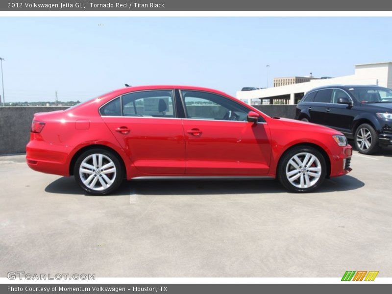 Tornado Red / Titan Black 2012 Volkswagen Jetta GLI