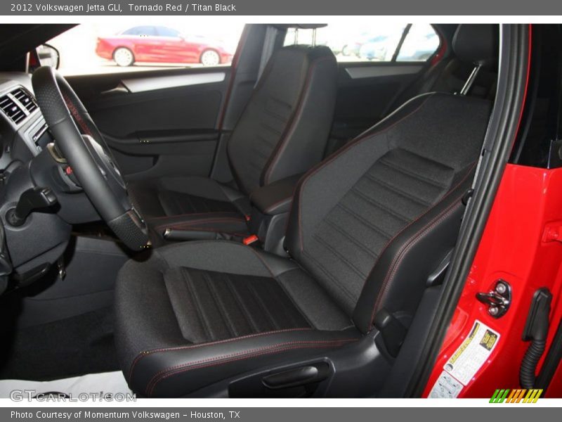 Tornado Red / Titan Black 2012 Volkswagen Jetta GLI