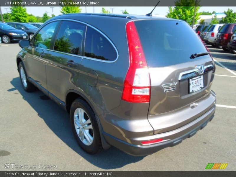 Urban Titanium Metallic / Black 2010 Honda CR-V EX