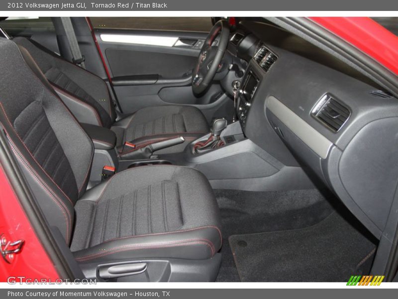 Tornado Red / Titan Black 2012 Volkswagen Jetta GLI