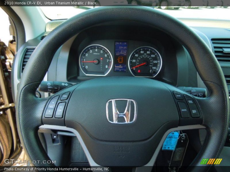 Urban Titanium Metallic / Black 2010 Honda CR-V EX