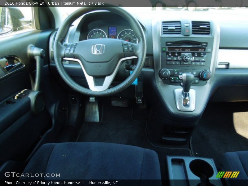 Urban Titanium Metallic / Black 2010 Honda CR-V EX