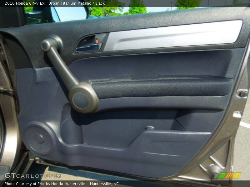 Urban Titanium Metallic / Black 2010 Honda CR-V EX