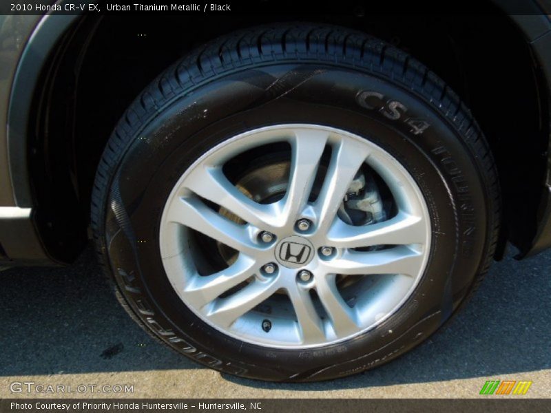 Urban Titanium Metallic / Black 2010 Honda CR-V EX