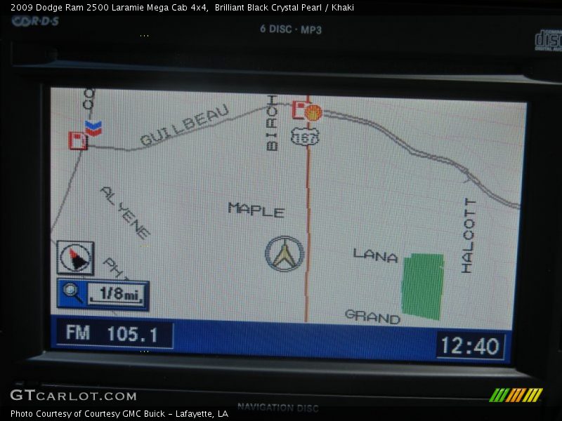 Navigation of 2009 Ram 2500 Laramie Mega Cab 4x4