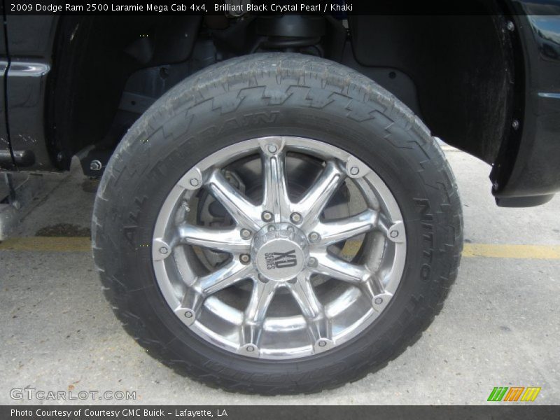 Custom Wheels of 2009 Ram 2500 Laramie Mega Cab 4x4