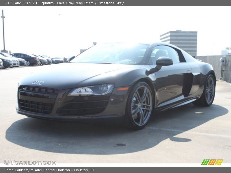 Lava Gray Pearl Effect / Limestone Gray 2012 Audi R8 5.2 FSI quattro