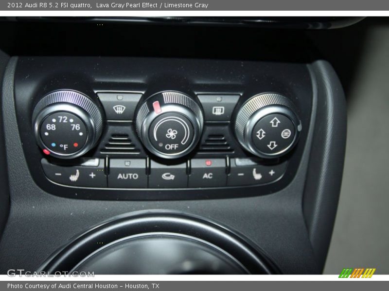 Controls of 2012 R8 5.2 FSI quattro