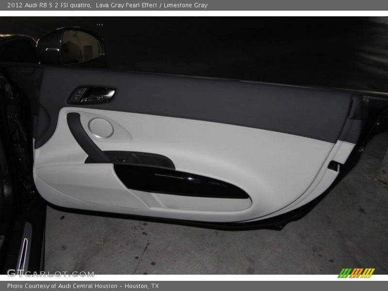 Lava Gray Pearl Effect / Limestone Gray 2012 Audi R8 5.2 FSI quattro