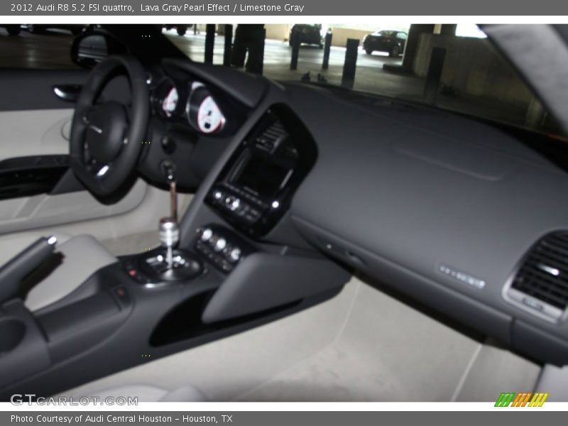 Lava Gray Pearl Effect / Limestone Gray 2012 Audi R8 5.2 FSI quattro