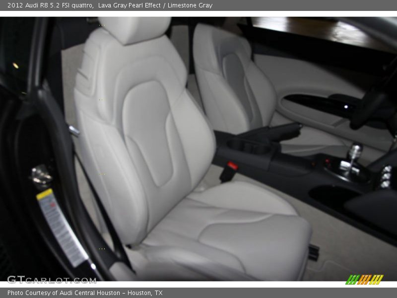 Lava Gray Pearl Effect / Limestone Gray 2012 Audi R8 5.2 FSI quattro