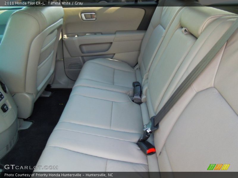 Taffeta White / Gray 2011 Honda Pilot EX-L