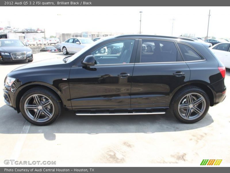 Brilliant Black / Black 2012 Audi Q5 3.2 FSI quattro