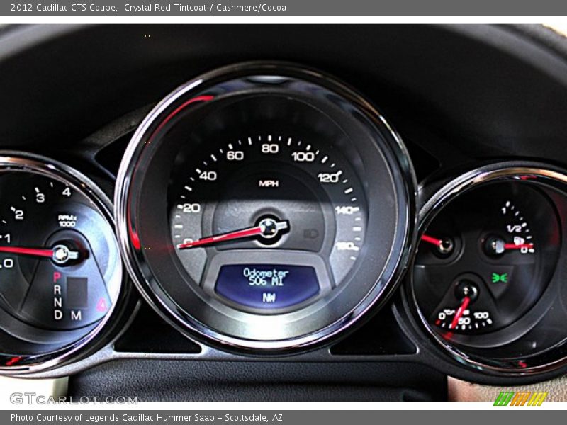  2012 CTS Coupe Coupe Gauges