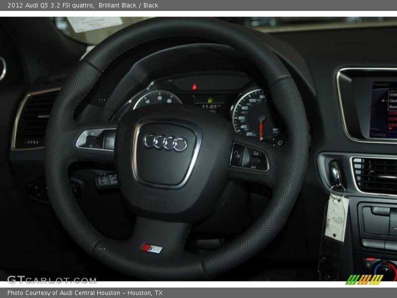 Brilliant Black / Black 2012 Audi Q5 3.2 FSI quattro