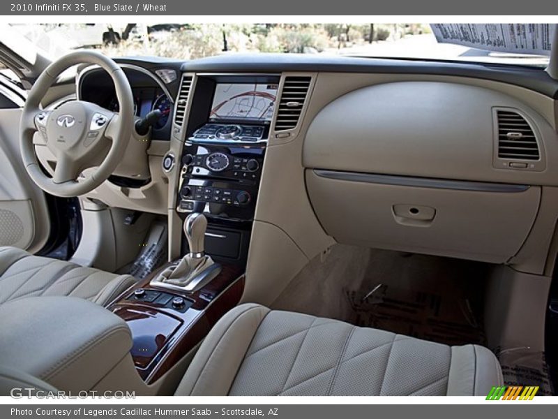 Dashboard of 2010 FX 35