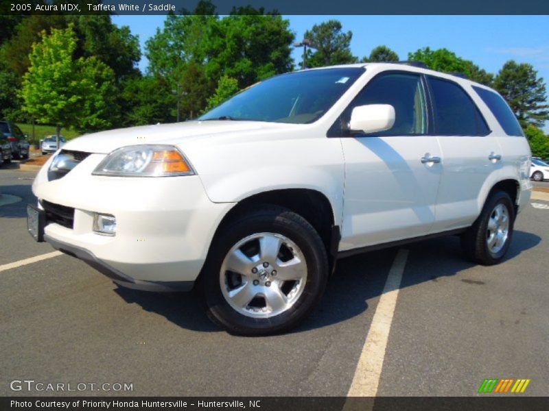 Taffeta White / Saddle 2005 Acura MDX