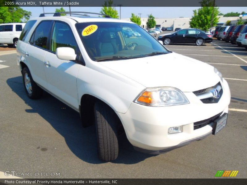 Taffeta White / Saddle 2005 Acura MDX