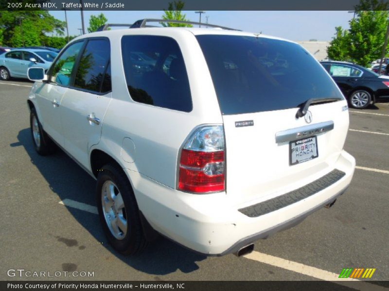 Taffeta White / Saddle 2005 Acura MDX