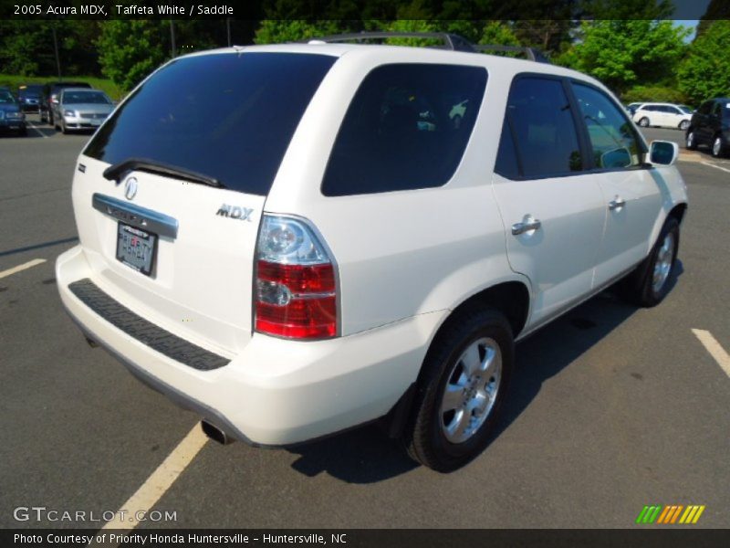 Taffeta White / Saddle 2005 Acura MDX