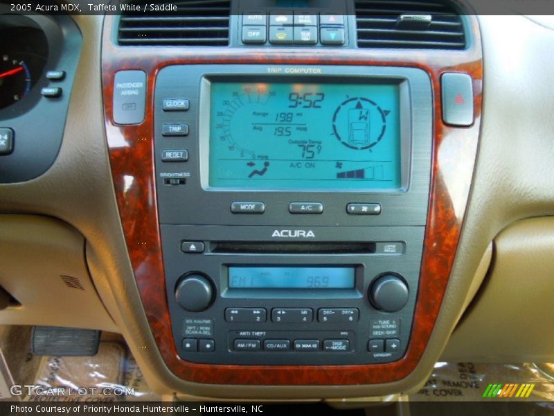 Taffeta White / Saddle 2005 Acura MDX
