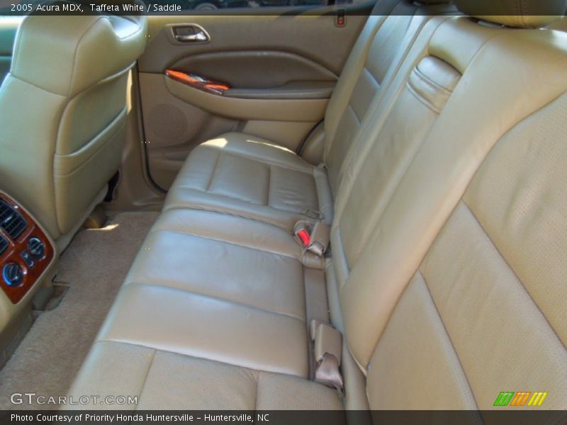Taffeta White / Saddle 2005 Acura MDX